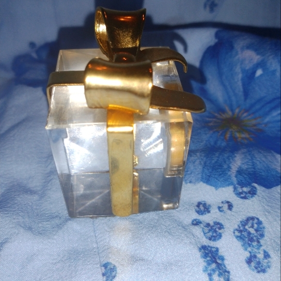 Timex Crystal,brass gift box side table clock - Picture 4 of 5